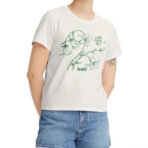Levi’s Jordie Graphic Print Cotton T-Shirt Tee NWT Medium